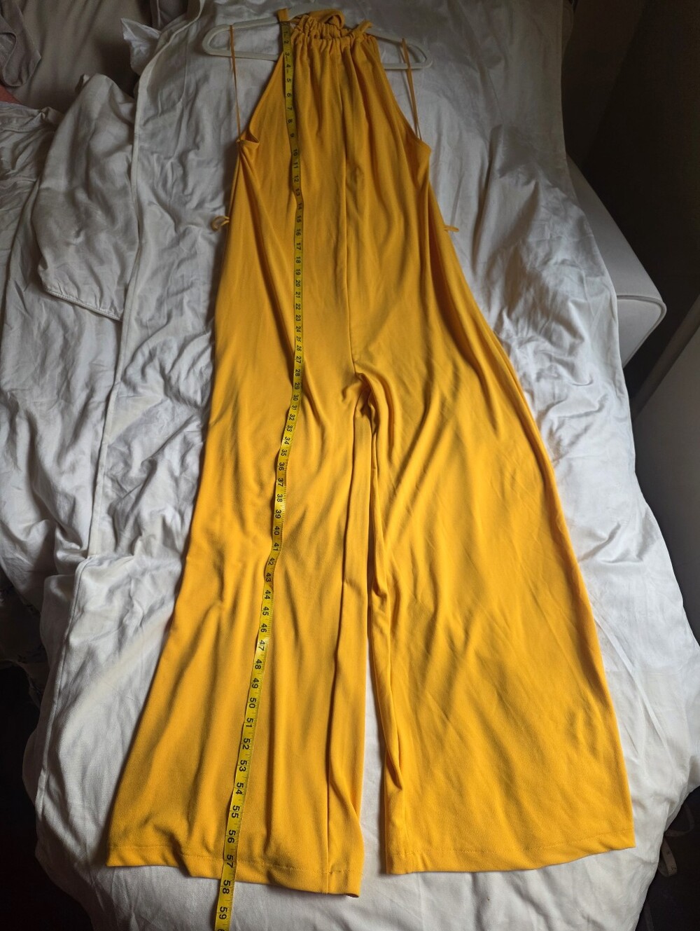 Zara flowy orange jumpsuit Stretchy size S BNWT - Picture 10 of 15